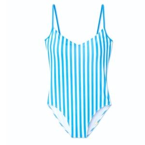 Summersalt Blue Stripe Swimsuit Voyager